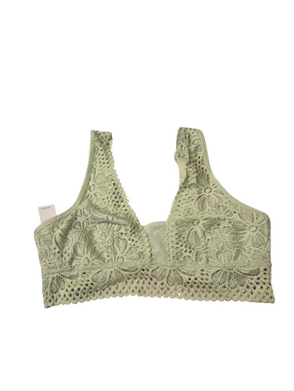 Aerie Lace Bralette Light Green